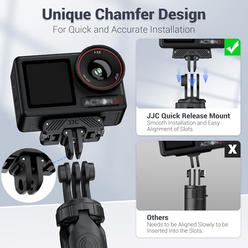 JJC Magnetic Quick Release Mount Adapter for DJI Osmo Action 5 Pro 4 3 - color: Magnetic Quick Release Adapter