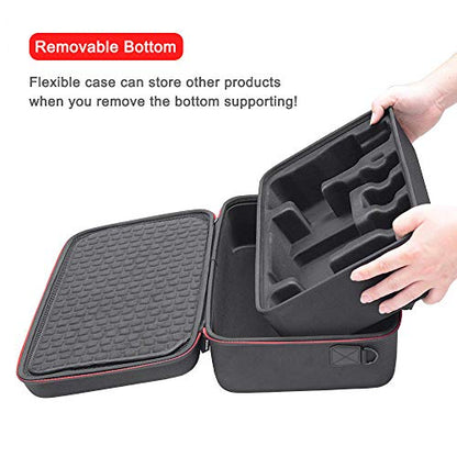 RLSOCO Carrying Case for DJI Air 2/2S/Mavic 2 Pro & DJI RC Pro/Smart Controller/Stock Controller - Fits Accessories:Controller,Drone Body,Batteries,Charger,Charging Hub,Propellers (Case Only)
