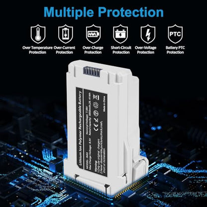 Fantasyo Mini 3/Mini 4 Pro Battery Intelligent Flight Mini 3 Battery 1 Pack 3850mAh Compatible with DJI Mini 3 Pro,Mini 3,Mini 4 Pro Drone