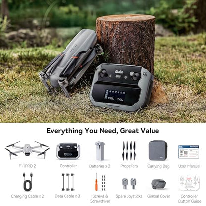 Ruko F11PRO 2 Drone with 6K Camera for Adults, 4K/30fps Video, Ideal Gift