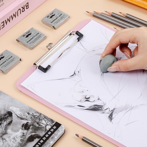 Mr. Pen- Kneaded Erasers, 1.57" x 1.37", 4 Pack, Gray - color: Gray, size: 4 Pack, 1.57" x 1.37"