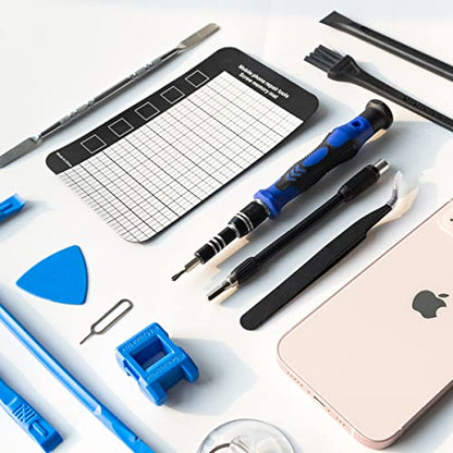 142 IN 1 Professional Computer Repair Tool Kit, Precision Screwdriver Set with 120 Bits Magnetic Repair Tool Kit for iPhone, MacBook, Computer, Laptop, PC, Tablet, PS4, Game Console, and Others