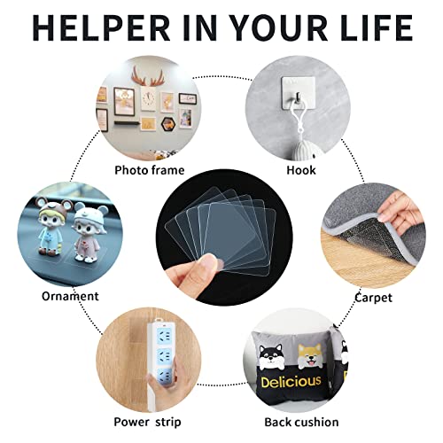 30PCS Large Double Sided Adhesive Pads for Mounting,2.36in - size: 30PCS 2.36inch x 2.36inch
