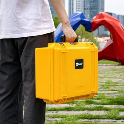 Lykus Titan M400 Hard Case for DJI Mavic 4 Pro and DJI RC Pro 2/RC2 - color: Yellow