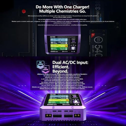 GoolRC Q200neo AC/DC Multi-Function Smart Charger, Lipo Battery Charger