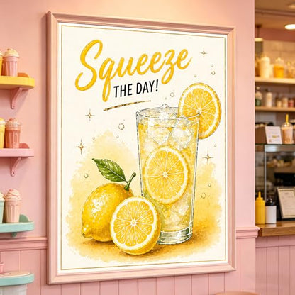 Lemon Diamond Art Kits for Adults, Squeeze The Day Diamond Painting Kit - color: HS042-1