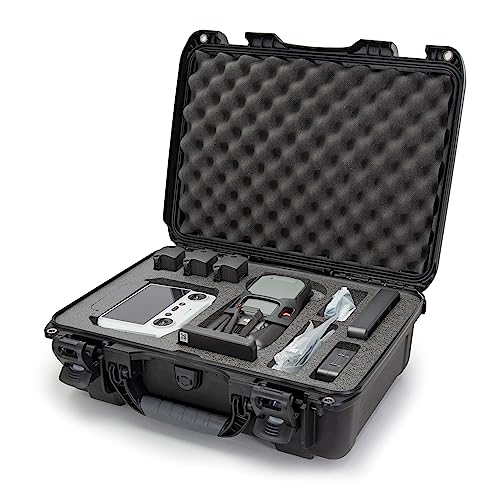 NANUK 925 Waterproof Case with Foam for DJI Mavic 3 Pro Fly More/Cine Combo - color: Black