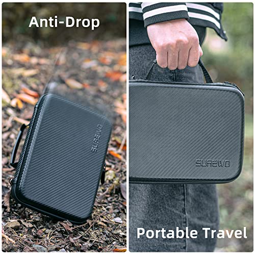 Surface-Waterproof DJI Osmo Action 6 Carrying Case,Travel Portable Bag Compatible With DJI Osmo Action 6/5 Pro/4/3 Adventure Combo