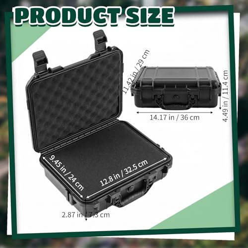 Relaxweex 14.3 x 11.4 x 4.5 Inch Hard Case, Grid Shell, Black - color: Black, size: 14.3 x 11.4 x 4.5 Inch, style: Grid Shell