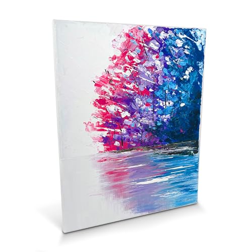 ArtSkills Stretched Canvas for Painting, 8x8 Canvas, 2-Pack Framed - size: 2-Pack 8x8