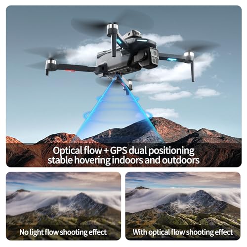 XT606 GPS Drone with Camera for Adults 4K EIS, Drone with 4.3" HD Screen - color: XT606-3BATTERY