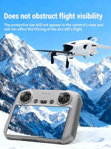 2-Pack Drone Landing Gear for Insta360 Antigravity A1, Lightweight Extension Legs Anti-Scratch Protector Bracket, Shockproof Plastic for Antigravity A1 Accessories (Black)