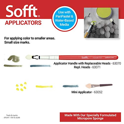 PanPastel Sofft Artist Tools by Golden, Mini Applicators, Pack of 12