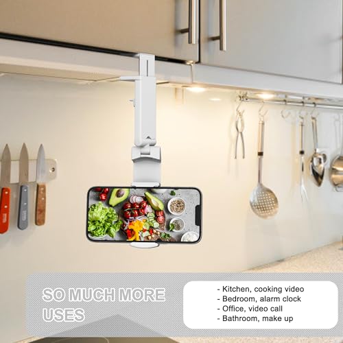 Perilogics Airplane Phone Holder Mount, Plane Travel Essentials (White) - color: White