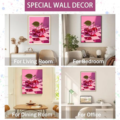 Gamteldot Disco Cherry Diamond Art Kits for Adults,Diamond Painting Kits - color: Cherry B