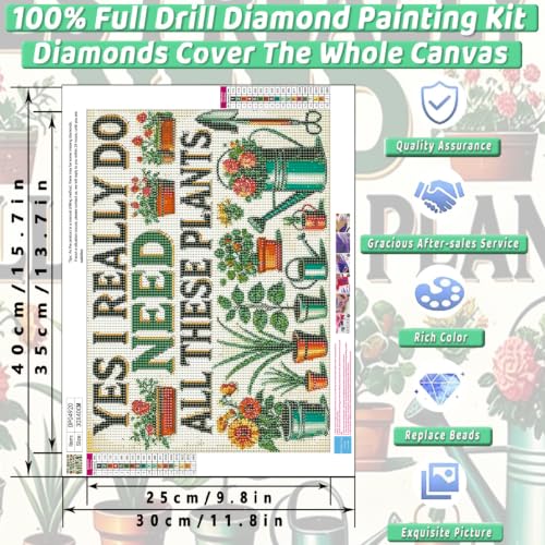 Cute Flower Diamond Art Kits for Adults Diamond Painting Kit for Beginner - color: DP04920