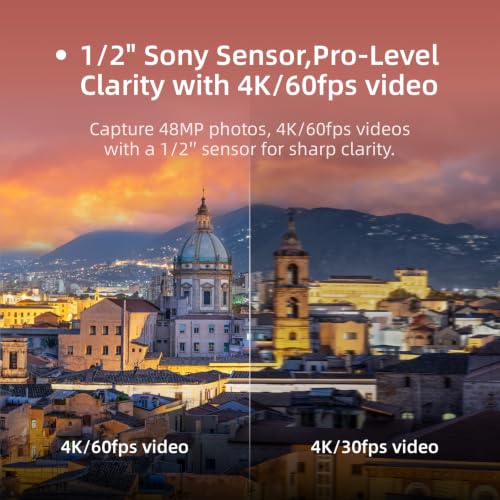 Skyrover S1 Mini Drone with Camera, 4K/60fps Video, 8K/48MP Photos