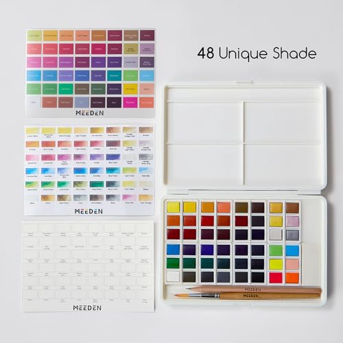 MEEDEN x Diane Antone Paint Set: Watercolor Paint Set Art Supplies Gift