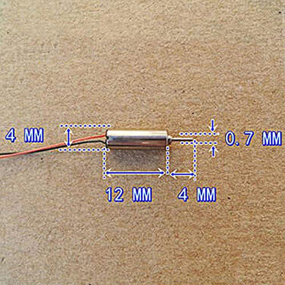 Acxico 5Pcs 4mm Mini Micro DC 3V 60000RPM high Speed Hollow Cup Coreless Motor RC Drone