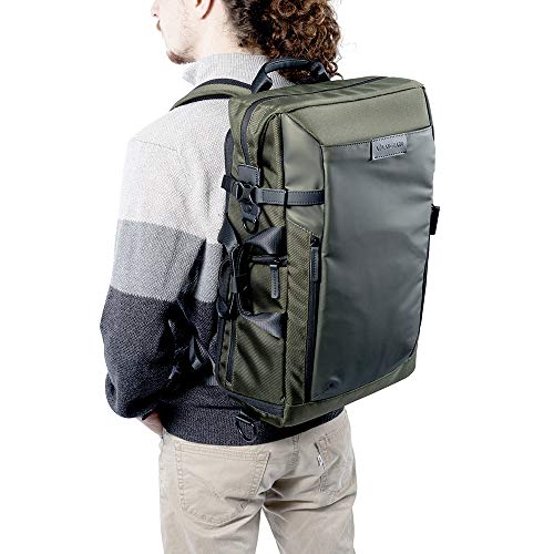 VANGUARD VEO SELECT49 GR Backpack/Shoulder Bag for DSLR, Mirrorless/CSC Camera or Drone, Green - style: Veoselect49gr Backpack, Green