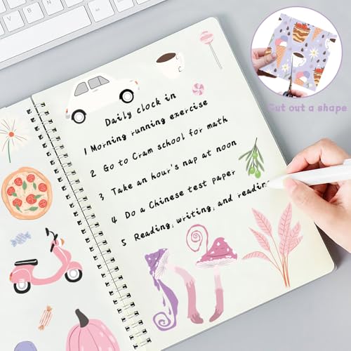 6x6" Cardstock Single Sided Scrapbooking,Craft Decorative Scrap Book Paper - color: 24sheets-cartoon