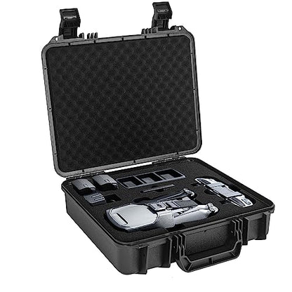 Protective Hard Case Shockproof Water-resistant with Customized DIY Foam Insert fit for Camera, etc, 14 X 11.5 X 3.7-Inch - size: Inner：13 X 10 X 3.7 Inch