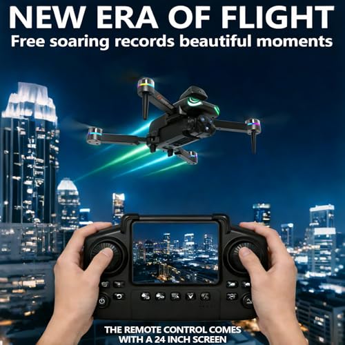 Drone with camera, screen on controller, Drone with obstacle avoidance