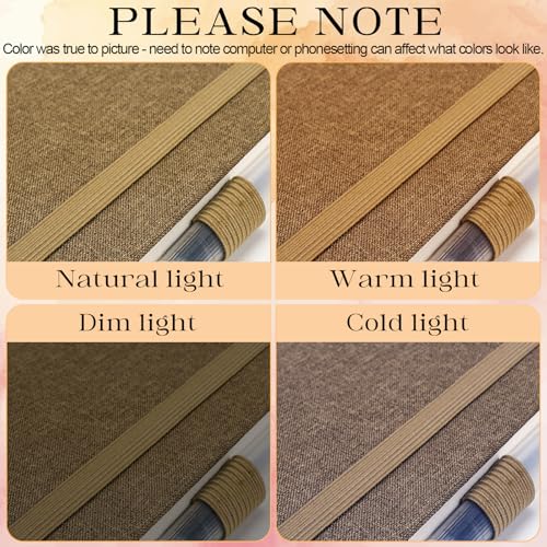 Watercolor Journal Sketchbook 5.5x5.5 24 Sheets Brown - color: Brown, size: 5.5x 5.5 Inch