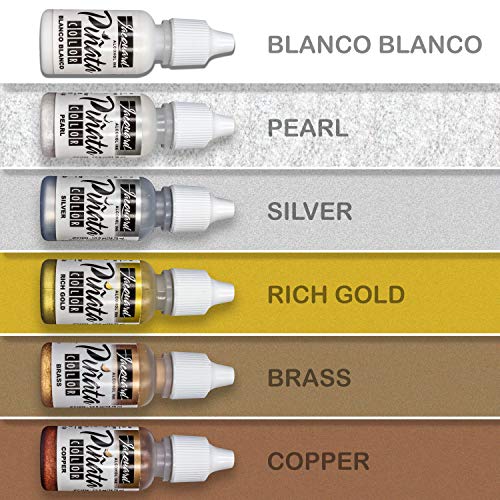 Jacquard Pinata Metallic Alcohol Ink Colors Bundle Moshify Blending Pen