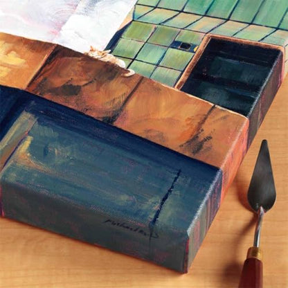 Creative Mark Mimik Recycled Stretched Canvas - 5x7 Box of 3 - Made from Recycled PET Plastic Bottles - Durable Archival Weave - Triple Acrylic Primed Painting Canvases - 400gsm, 1 - size: 5x7"