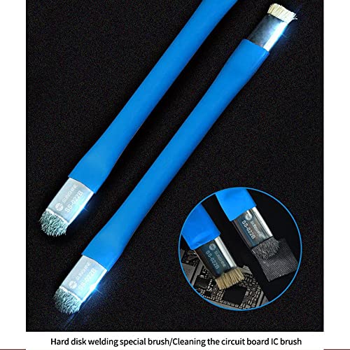 -022B Safe Brush Anti-Static Motherboard PCB Cleaning Brush for Mobile Phone Repair Tools Kit Double Head Convenience