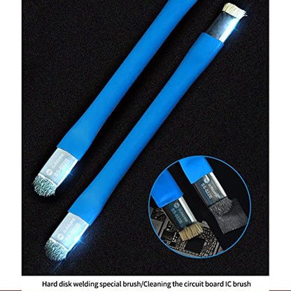 -022B Safe Brush Anti-Static Motherboard PCB Cleaning Brush for Mobile Phone Repair Tools Kit Double Head Convenience