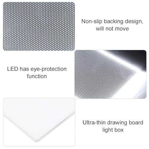 Flip Book Kit Protable A6 Light Pad Ultra‑Thin Adjustable USB Power Artcraft LED Tracing Light Box Painting Tool for Animation Industry