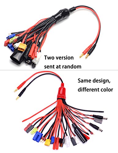 Readytosky 19 in 1 Lipo Battery Charger Adapter Convert Cable