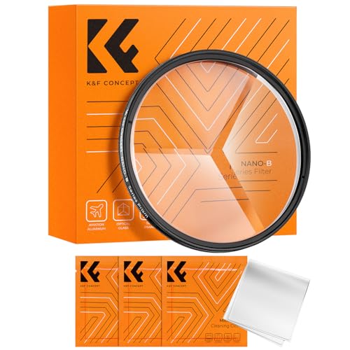 K&F CONCEPT 82mm Rotatable Triangular Prism Camera Lens Filter - size: 82mm