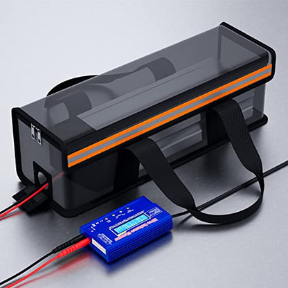 Zeee Lipo Safe Bag Ebike Battery Fireproof Charging Bag (19.3*5.9*5.9in)