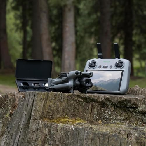 DJI Mini 5 Pro Fly More PLUS Combo Drone with Camera Bundle with DJI RC 2 Controller, 3 Batteries, 4K Camera, 128GB microSD Card, Slinger Backpack, 20" Foldable Landing Pad and LED Strobe Light, Gray