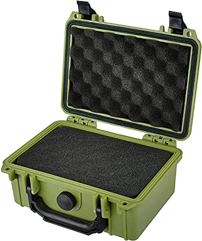 Eylar Protective Gear and Camera Hard Case TSA Approved 8.12 inch 6.56 inch 3.56 inch, Customizable Pluck Foam, Lockable for Cameras, Lenses, Drones, Gear (Custom Logo) - color: Custom Logo