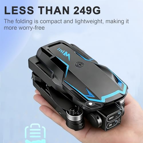 Drone with Camera for Kids Adults Beginners FPV RC Mini Drone One-Key Take Off/Landing 3 Speeds