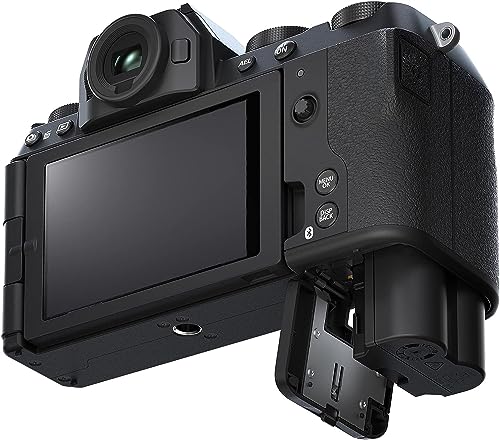 FUJIFILM X-S20 Mirrorless Camera with 15-45mm Lens & 4K Monitor Bundle