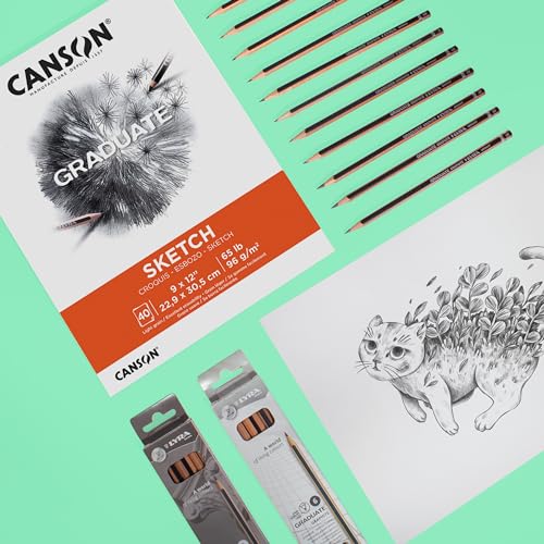 Canson Graduate Sketch Paper Pad, 9x12 in - size: 9x12 inch