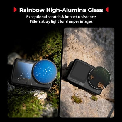 SmallRig ND Filter Kit for DJI Osmo Action 6-5895 - style: 4 filters: CPL+ND8+ND16+ND32+Lens Cover