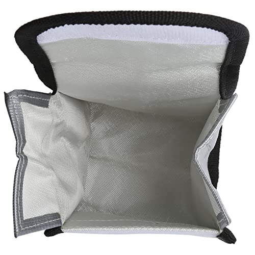Fireproof Document Bag, Storage Bag with High Temperature Material for Important Certificates, Passports, Cash, Jewelry, Batteries