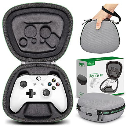 sisma Travel Case Compatible with Official Xbox Wireless Controller, Game Controller Holder Hard Shell Protective Cover Storage Case Home Safekeeping Carrying Bag, Grey - color: Grey
