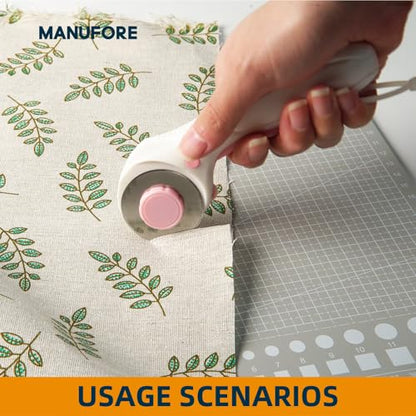 MANUFORE Cutting Mat A3, A4, A5 Set Centimeter and Inch Scale Self Healing
