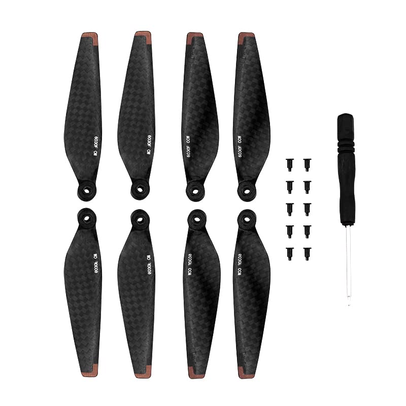 Propeller Blades for DJI Mini 3, Carbon Fiber Propellers Replacement Low-Noise and Quick-Release Blades Props Drone Accessoey