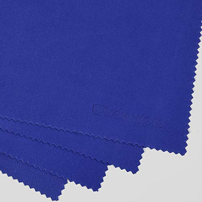Wisdompro 4-Pack 16x16 Inch Extra Large Microfiber Cleaning Cloths, Blue - color: Blue