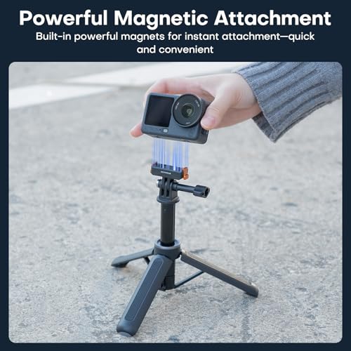 REYGEAK Magnetic Quick Release Adapter for DJI Action 6/Osmo Nano, 2 Pack - color: Two Pack