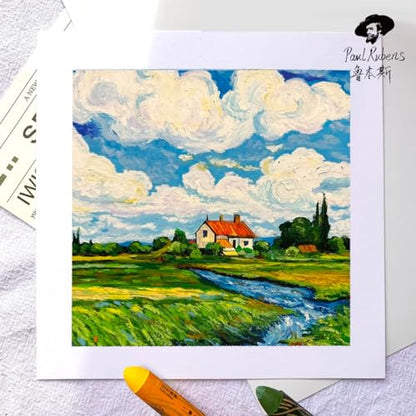 Paul Rubens Oil Pastels, 72 Colors Oil Pastels for Artists and Beginners - color: 72 Colors