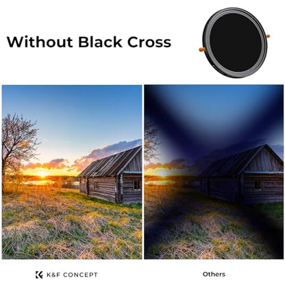 K&F CONCEPT 62mm Variable ND2-32 & CPL Polarizing Effect in 1 Lens Filter - size: 62mm